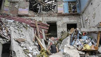 مقتل 7 أشخاص وإصابة 9 أخرين في قصف روسي فى "دونيتسك"