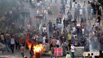 إطلاق نار وغاز مسيل للدموع خلال التظاهرات في إيران الأربعاء