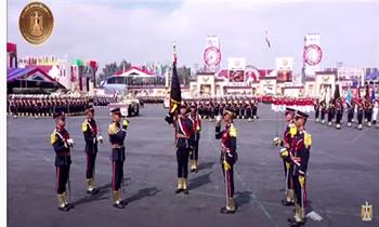 الرئيس السيسي يشهد مراسم تسليم وتسلم القيادة بالكليات الحربية
