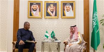 وزير الخارجية السعودى يستقبل نظيره النيجيرى ويعقدان اجتماع لجنة التشاور السياسي