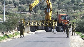 الاحتلال الاسرائيلي يغلق حاجز عسكري شمال رام الله
