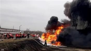 روسيا: حريق بمستودع للنفط في بيلغورود بعد هجوم أوكراني