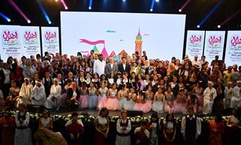 «صبحي» يشهد افتتاح مهرجان أطفال العالم 