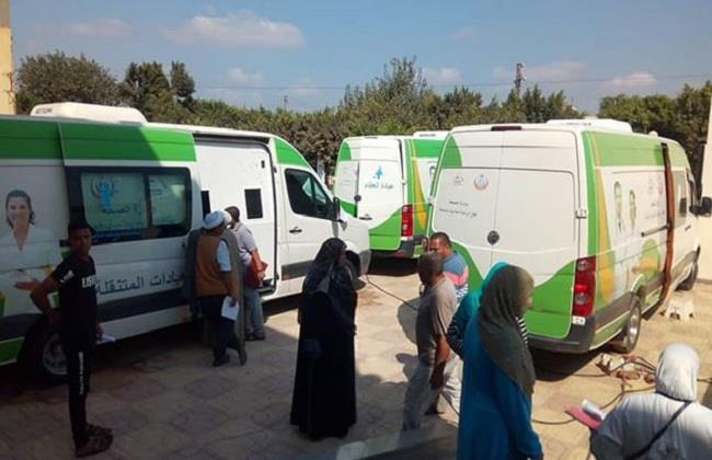 في محافظتين.. مناطق القوافل الطبية بوزارة الصحة اليوم