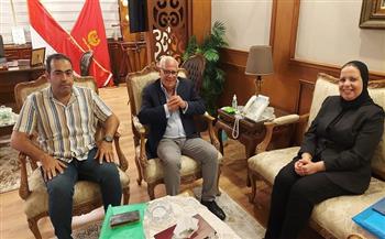 تفاصيل لقاء محافظ بورسعيد مع رئيس لجنة الشباب والرياضة بمجلس النواب
