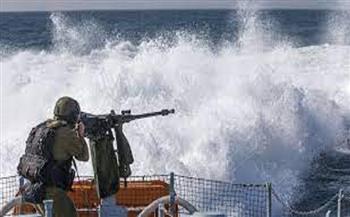 الاحتلال الإسرائيلي يعتدي على الصيادين في بحر قطاع غزة