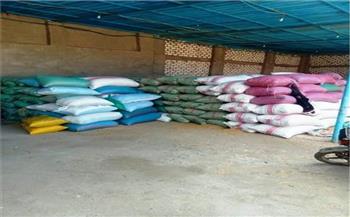 ضبط 74 طن أرز شعير قبل بيعها بالسوق السوداء بالشرقية
