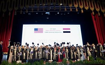 تخريج 157 طالبًا في برنامج منح الوكالة الأمريكية للتنمية الدولية بجامعة القاهرة 