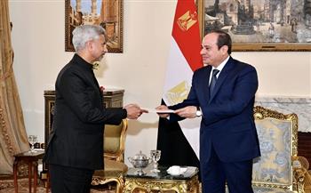 الرئيس : مصر تتطلع لتبادل الخبرات مع الهند في تكنولوجيا المعلومات والتنمية المستدامة