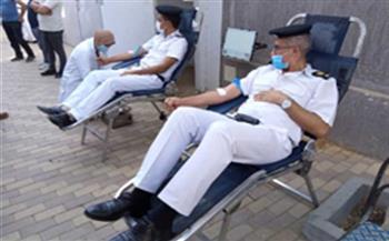 مديرية أمن الأقصر تنظم حملة للتبرع بالدم بين صفوف رجال الشرطة