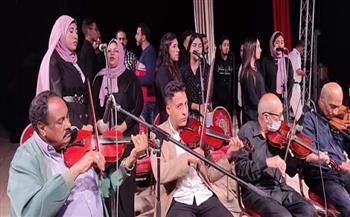 ورش فنية وموسيقى عربية في ختام قافلة قرية بنجر 27 بمطروح 
