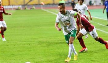 إصابة حسن علي لاعب المصري بشد في العضلة الضامة