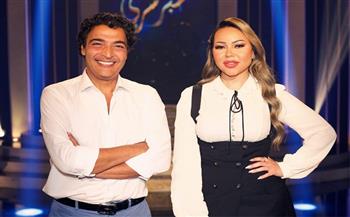 أسما إبراهيم تروج لحلقتها مع حميد الشاعري في برنامج "حبر سري"