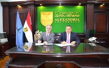 اتفاقية تعاون بين جامعتي الإسكندرية وألاباما الأمريكية في مجالات الهندسة