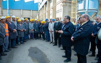 وزير الدولة للإنتاج الحربي يتفقد «مصنع 9 الحربى» لمتابعة مشروعات المسابك