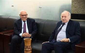 محافظ بورسعيد يلتقي رئيس فرع ثاني هيئة قضايا الدولة