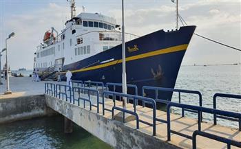 اقتصادية قناة السويس: ميناء بورسعيد السياحي يستقبل السفينة "MONET "