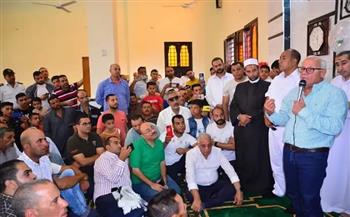 افتتاح مسجد "عمر بن الخطاب" بقرية أم خلف جنوب بورسعيد