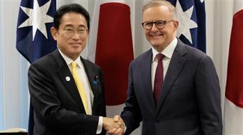 اليابان واستراليا توقعان إعلانا مشتركا بشأن التعاون الأمني