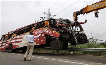 الهند: مقتل 15 شخصا وإصابة 40 آخرين جراء اصطدام حافلة بشاحنة على طريق سريع