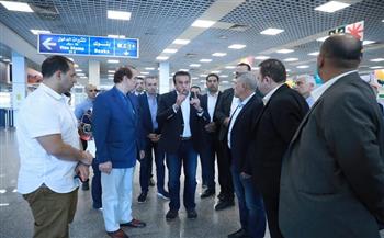توجيه من الصحة بزيادة عدد البوابات الحرارية بـ مطار شرم الشيخ الدولي  