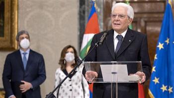 رئيس إيطاليا يستشهد بمواقف شيخ الأزهر في كلمته بمؤتمر السلام وحوار الأديان  