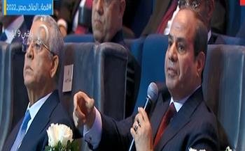الرئيس يقاطع مدبولي لحظة استشهاده بـ كلمة لـ جمال حمدان عن أزمات مصر