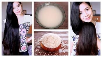 فوائد ماء الأرز لنعومة وتطويل شعرك