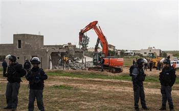 قوات الاحتلال الإسرائيلي يهدم قرية العراقيب بالنقب للمرة