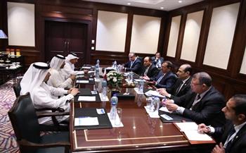 الملا يعقد جلسة مباحثات مع وزير الطاقة القطري لبحث مشروعات التعاون المشترك