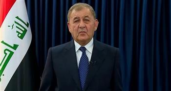 الرئيس العراقي يتعهد بتعزيز العلاقات مع روسيا