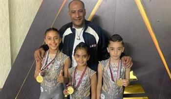 إنبي يحصد 3 ميداليات في كأس مصر للجمباز