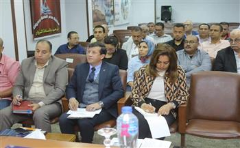 محافظ دمياط تتابع الموقف التنفيذي لمشروعات "حياة كريمة" بمركز كفر سعد