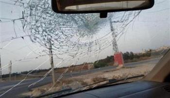 مستوطنون يهاجمون مركبات المواطنين غرب رام الله