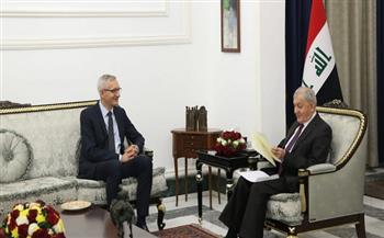 الرئيسان رشيد وشتاينماير يؤكدان الحرص على تعزيز العلاقات بين العراق وألمانيا