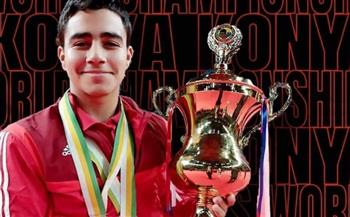 كريم غالي يتأهل لثمن نهائي بطولة العالم للكاراتيه