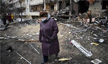 دوي صافرات الإنذار في أغلب مناطق أوكرانيا