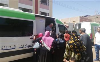 تضامن أسوان: فحص 300 مريض غير قادر في قافلة علاجية بخمس قرى