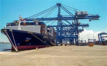 تداول 32 سفينة للحاويات والبضائع في ميناء دمياط