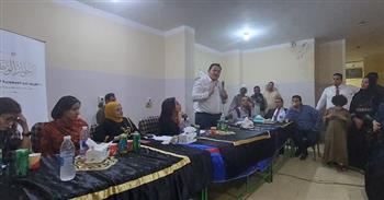 التنسيقية تواصل جوالات دعم الحوار الوطني بمركز الفتح في «أسيوط»