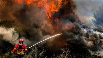 إندلاع حرائق الغابات في إسبانيا بسبب ارتفاع درجات الحرارة
