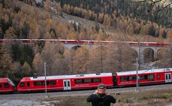 شركة سويسرية تخطط لتسجيل رقم قياسي لأطول قطار ركاب في العالم 