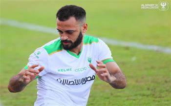مروان حمدي يتقدم للمصري أمام إنبي في الدوري