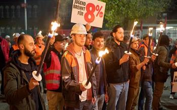 عمال المعادن فى ألمانيا يبدأون إضراباً تحذيرياً من أجل زيادة الأجور