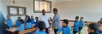 رئيس «غارب» يتفقد المدارس في بداية العام الدراسي الجديد 2022/2023