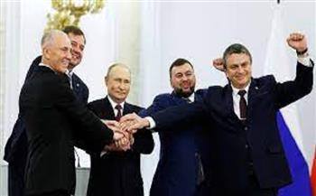 مجلس الدوما يصدق على انضمام جمهوريتي لوجانسك ودونيتسك ومقاطعتي خيرسون وزابوروجيه إلى روسيا 