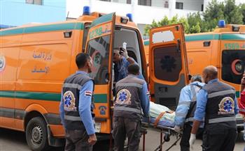 إصابة شخص سقط من الطابق الخامس في بورسعيد 
