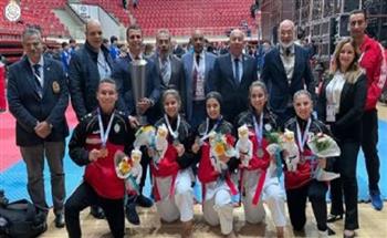 تعرف على عدد ميداليات البعثة المصرية في بطولة العالم للكاراتيه بتركيا