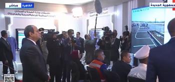 الرئيس السيسي يشاهد تجربة حية لإنقاذ مصابين في حادث بشرم الشيخ بمشاركة الطوارئ (فيديو)