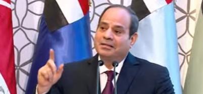 الرئيس السيسي للمصريين: «بفضل الله هنعدي الظروف الصعبة.. وبكرة تشوفوا»